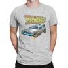Men's T-Shirts Back To The Future Retro Vintage 100% Cotton Tee Shirt Short Sleeve T Shirts Round Neck Clothes Gift Idea