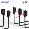 GTRIC Миниатюрный Оптический Датчик Ультратонкий Пластиковый Лазерный Диффузный Отражающий 24В DC NPN PNP Инфракрасный Фотоэлектрический Датчик-Выключатель