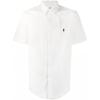 Polo FW22 Solid Oxford рубашка с коротким рукавом мужские рубашки белые 710794605-002
