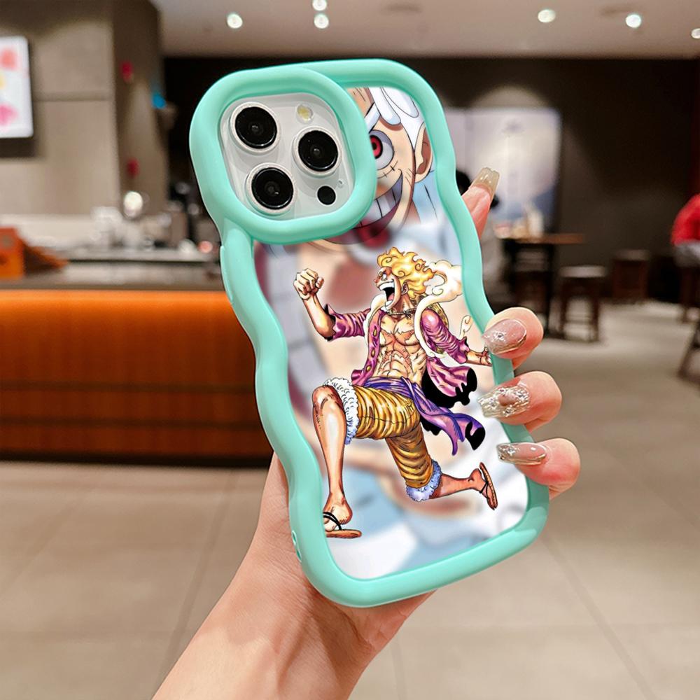 Ae92 One Piece Luffy Gear 5 Защитные чехлы для телефонов для iPhone 14 13 Pro Max 11 12 15 Plus XR Infinix Hot 40i Smart8 Tecno Big Wave Задняя крышка из ТПУ