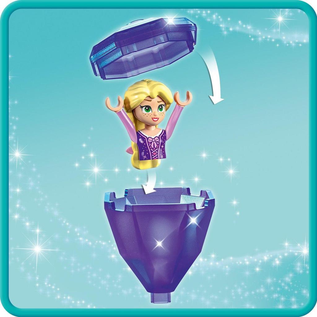 LEGO Disney Princess Spinning Rapunzel Toy Gift Birthday Block Educational Christmas Girls Boys Children 5 Years Old 6 Years Old 7 Years Old 8