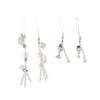 Ocean Style Jelly Fish Pendant Cellphone Strap Mobile Phone Chain Y2K Phone Lanyard  Bag Keychain