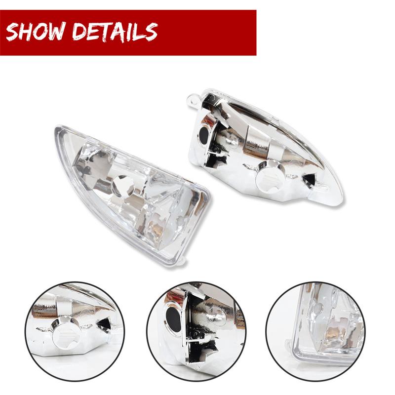 Car Front Bumper Fog / Driving Light Housings For Ford Focus ZTW/ZTS/LX/ZX5/ZX3/SE 2002-2004, No Bulb/Socket, Auto Accessories