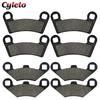 Cyleto Motorcycle Front Rear Brake Pads for Polaris RZR570 RZR 570 EPS 12-19 RZR800 Ranger RZR 800 Razor RZR-S EPS EFI