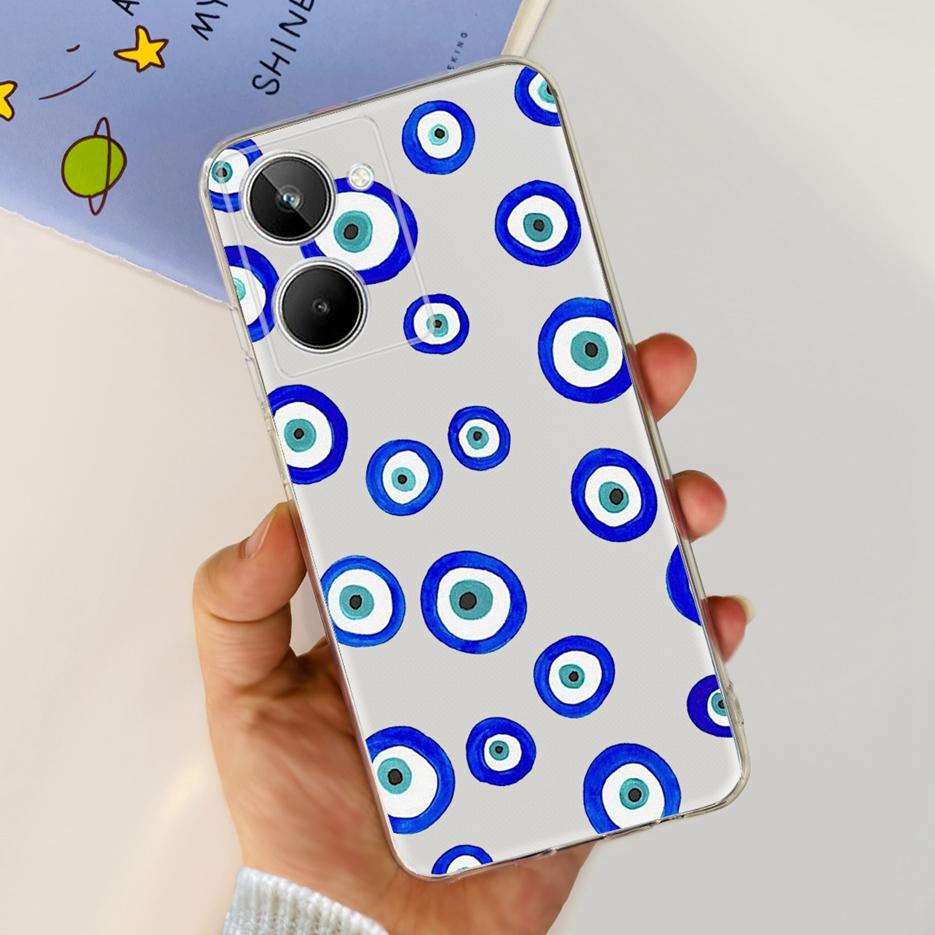 Чехол для Realme 10 4G Цветной Расписной Чехол Мягкий Силиконовый Чехол для Телефона Для Realme 10 Pro Plus Realme10 Pro+ Задняя Крышка Coque Capa