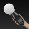 Foldable Silicone Flash Diffuser Softbox Spherical Design For V100 V1pro Even Lighting And Travel Photography