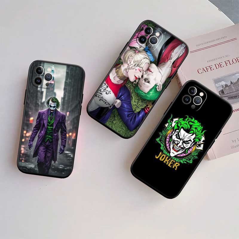 Новый высококачественный чехол для телефона с Джокером для iPhone SE X XS XR 16E 17 11 Pro Max 8 7 6 6s Plus Air