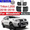 Комплект брызговиков для Mitsubishi Triton MQ GLX L200 2018, брызговик на крыло, передний и задний комплект, аксессуары для стайлинга автомобиля