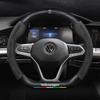 Чехол на руль Volkswagen Golf (2010-2023): Замшевая R-Line из углеродного волокна для моделей 6/7/8 Pro