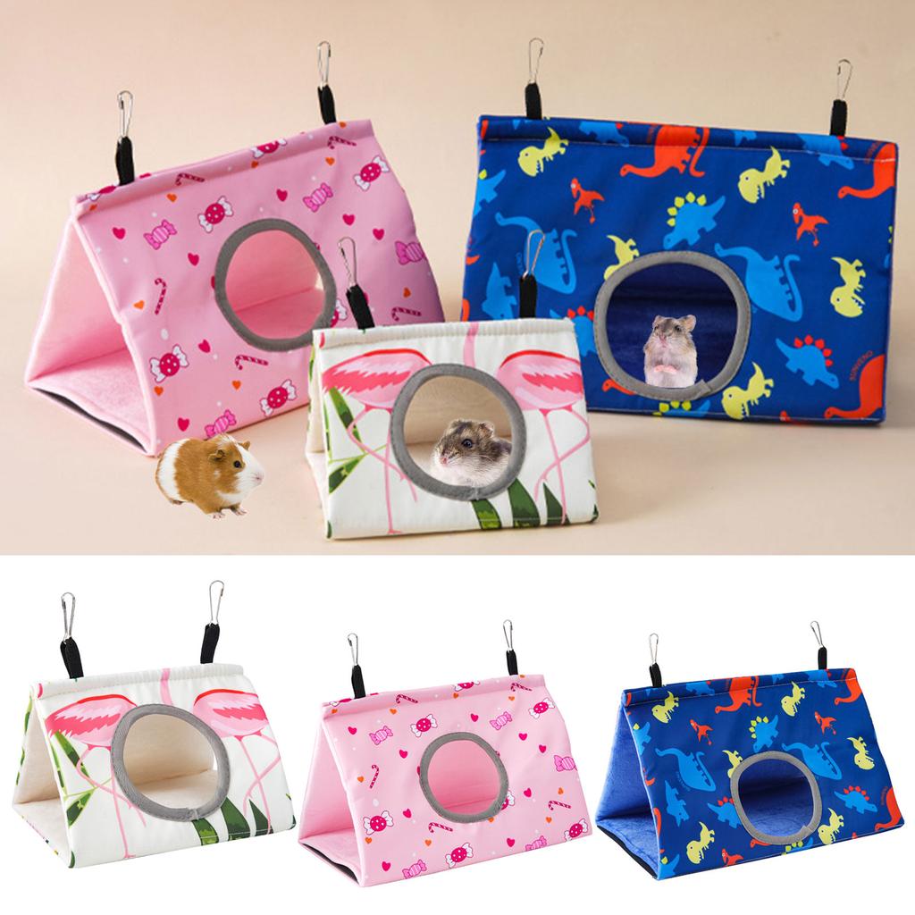 Зимнее Теплое Гнездо для Птиц Дом Попугай Подвесной Гамак Плюшевый Навес Хижина Клетка для Зябликов Птицы Укрытие Спальное Место Теплые Качели