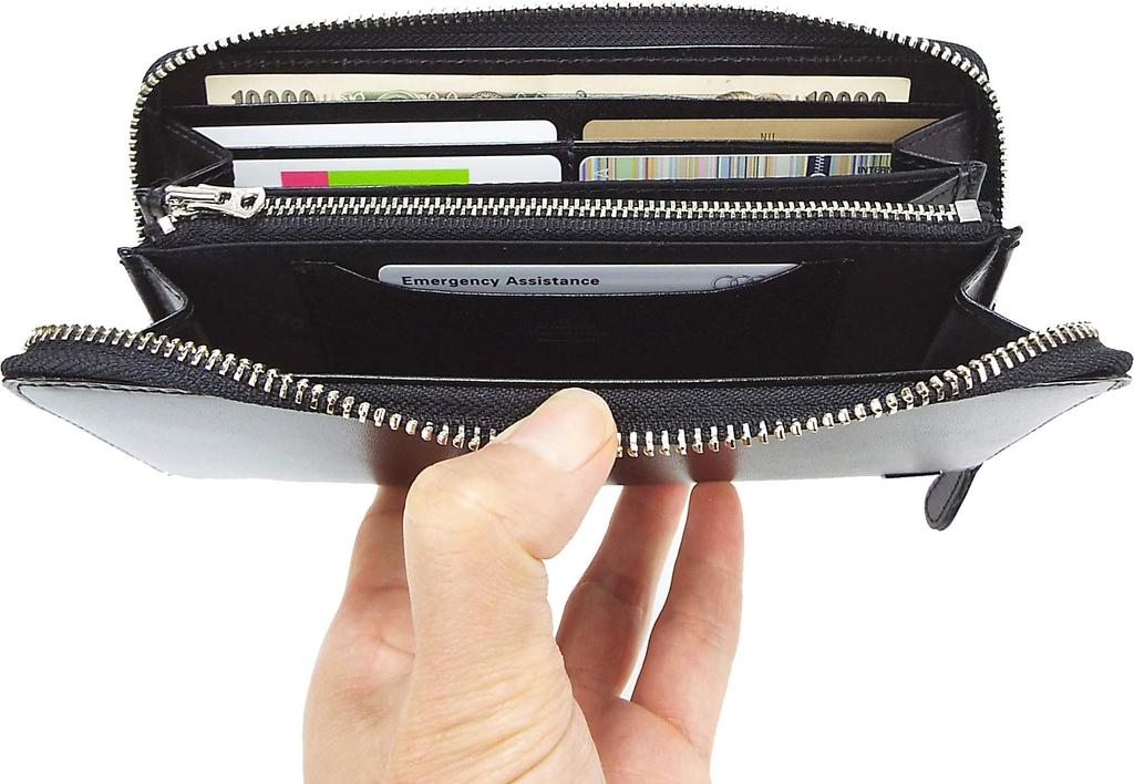 Porter Длинный кошелек Sheen 110-02968 черный