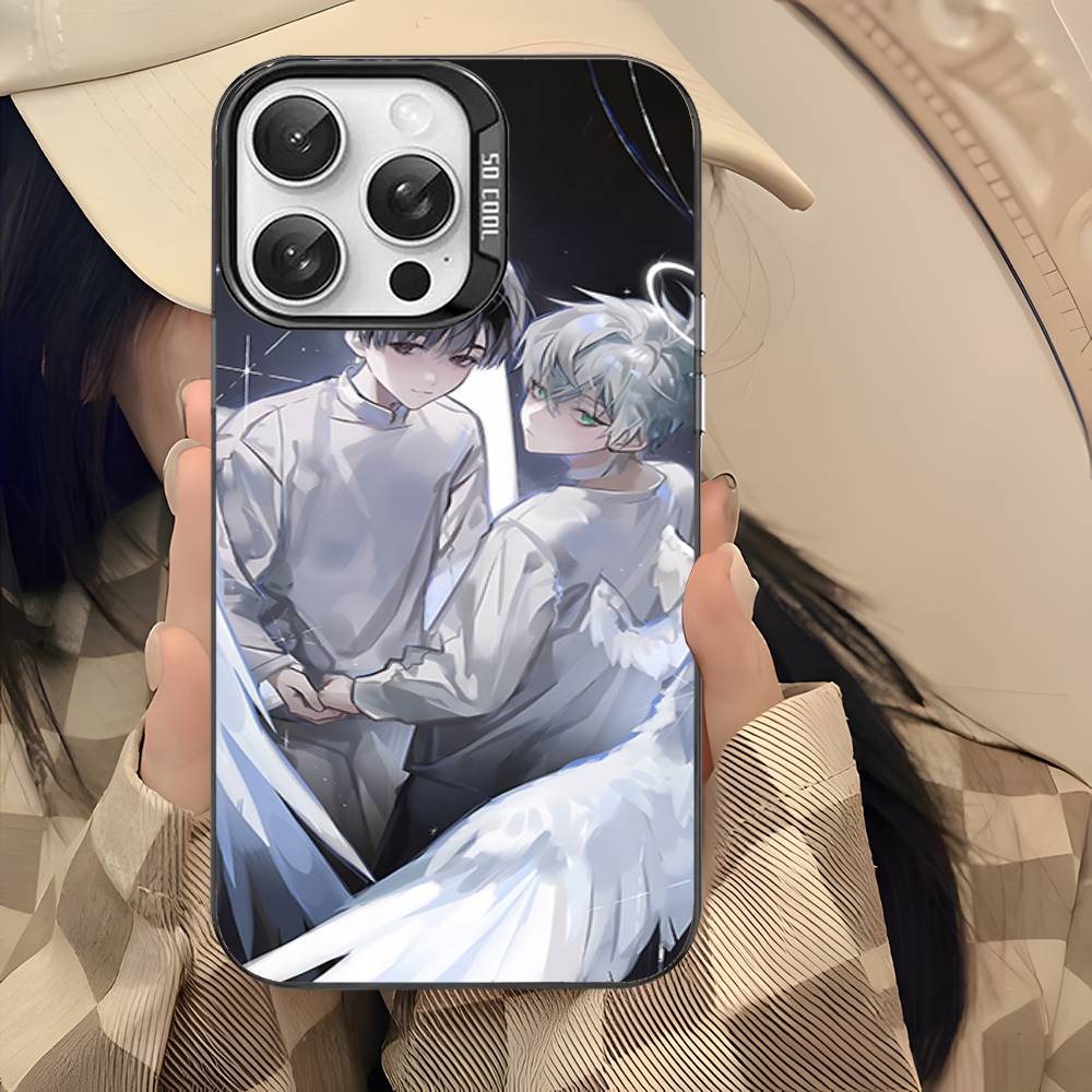 Мультяшный инопланетянин Сцена Иван Тилл Чехол для телефона Для IPhone 17 16 15 14 11 12 13 Pro Max Pro Plus Цветной Серебряный Чехол