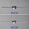 Modern LED Hanging Pendant Lights Table Dining Room Kitchen Minimalist Home Decor Lighting Lustre Linear Suspension Pendant Lamp