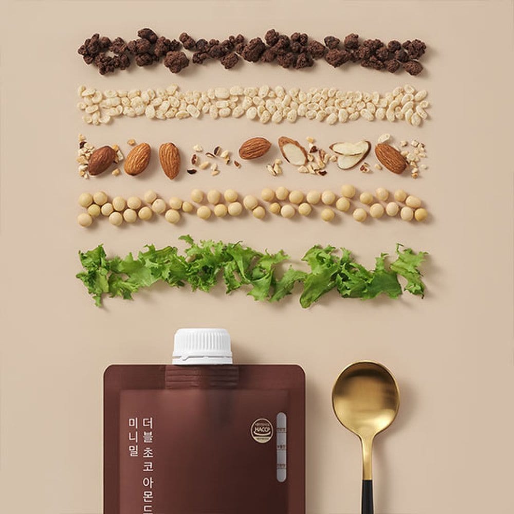 NISSID Мини-мельница Двойной шоколад миндаль (50гx7шт)