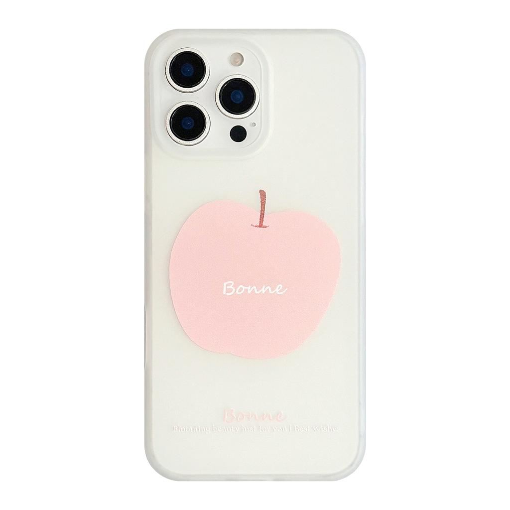 Розовый для Apple для 16 Чехол для мобильного телефона 15 Promax Такой же стиль, как у Чжао Лусы для iPhone 17 Корейский стиль 13 Свежий