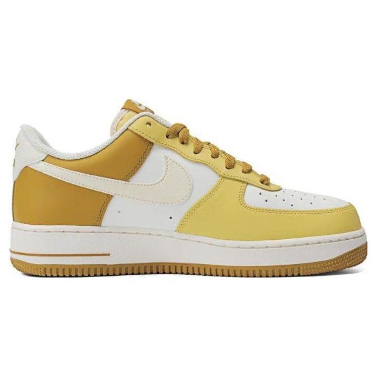 Nike Air Force 1 07 Bronzine Мужские кроссовки Золото Кокосовое молоко Saturn-Золото FZ4034-716