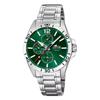 Watch - Lotus - Green Dial - Stainless Steel Bracelet - 42 Mm - Men's