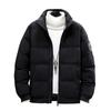 Winter Men 'S Coat Cotton Jacket Stand -Up Collar Winter Clothes Handsome And Warm Men