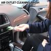 Air Outlet Cleaning Brush Automotive Air Conditioner Brush Double-ended Cleaning Tool Soft Brush