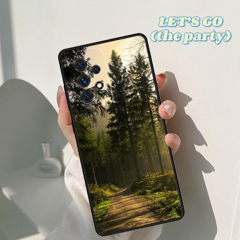 Красивый Чехол с изображением Лесного Дерева Природы Для Samsung Galaxy A42 A31 A40 A51 A71 A32 A80 A91 A52 A72 A73 A20e A50 A70 A11 A12