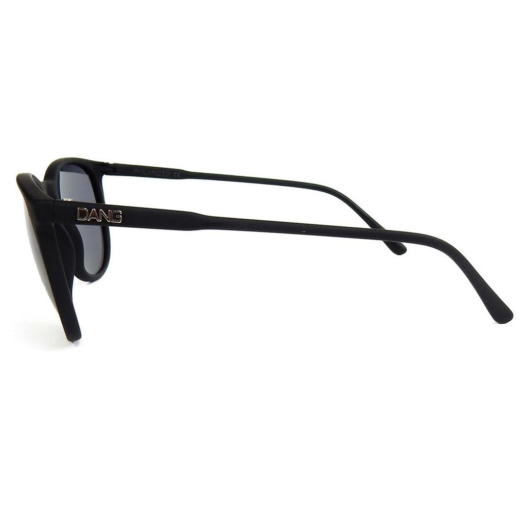 Солнцезащитные очки Dang Shades Fenton Черные Мягкий Черный Дымчатый Поляризационные Линзы Vidg00257