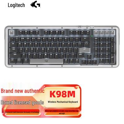 Logitech G K98M Amber AI Кастомная Беспроводная RGB Механическая Клавиатура