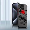 Мультяшный закат Автомобиль Чехол Задняя крышка телефона для Xiaomi Redmi Note 14 14C 10 13 Pro Plus 12 11 A4 13C 9S