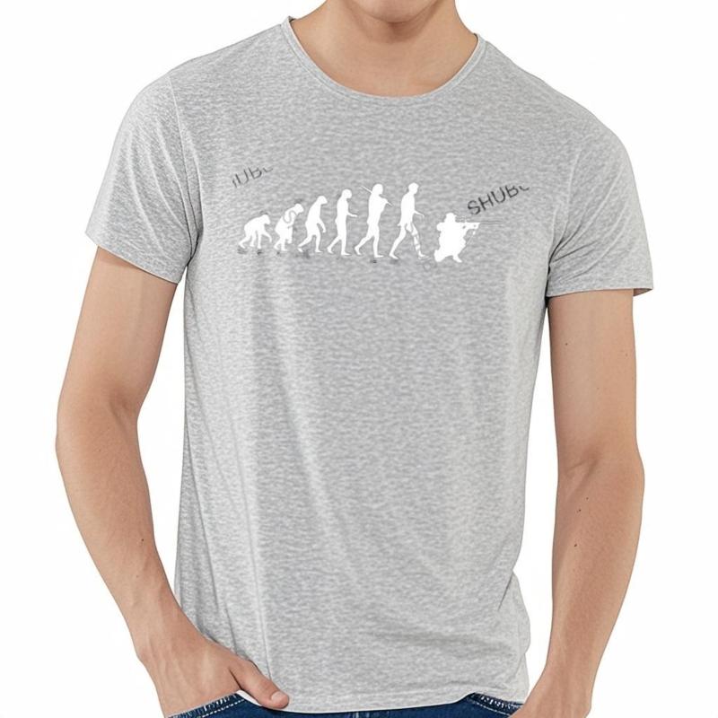 Мужская хлопковая футболка Летняя брендовая футболка Эволюция Поле боя COD Геймерская футболка Топ Футболки Мужская футболка Мода Мягкая Новая футболка