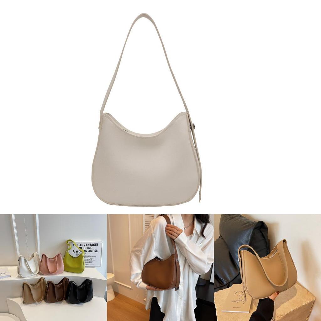 Chic Pu Leather Bucket Bag For Women Trendy 2023 Fashion Shoulder Handbag