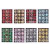 12pcs Christmas Ball Ornaments 2.36inch Shatterproof Plastic Christmas Tree Decorations Pendant Decorative Xmas Baubles For Tree Holiday