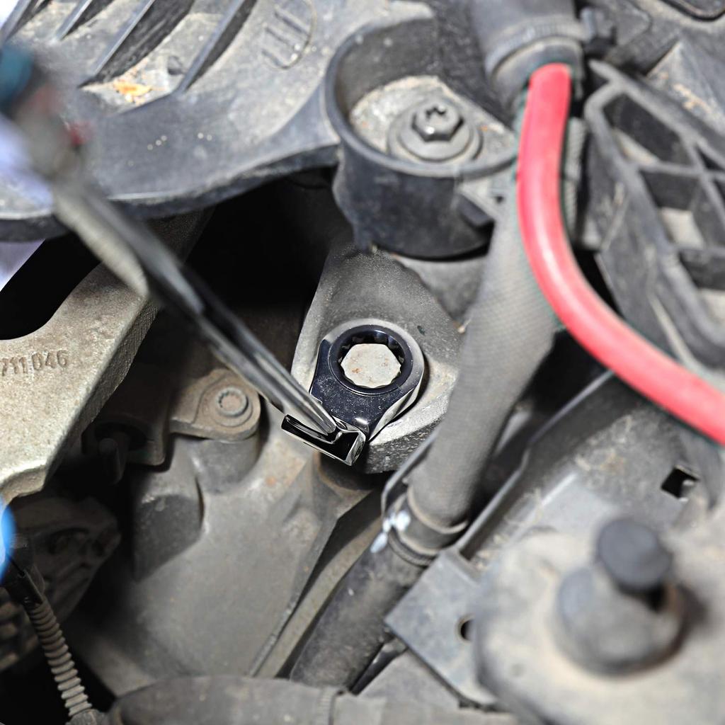 DURATECH Ratchet Flex Ratchet Long 72 Swing Mirror Storage Bag Set of 6 Wrench, Wrench, Type, 8-19mm, Gears, Double-Ended Head, CR-V Steel, Finish,