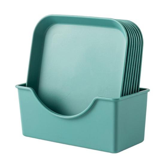 1 комплект тарелки для вертелов, легко моющаяся многоразовая 6-дюймовая тарелка с фруктами в японском стиле