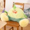 Cute Big Feet Waist Rest Plush Warm Chair Cushion Office Waist Pillow Car Waist Cushion