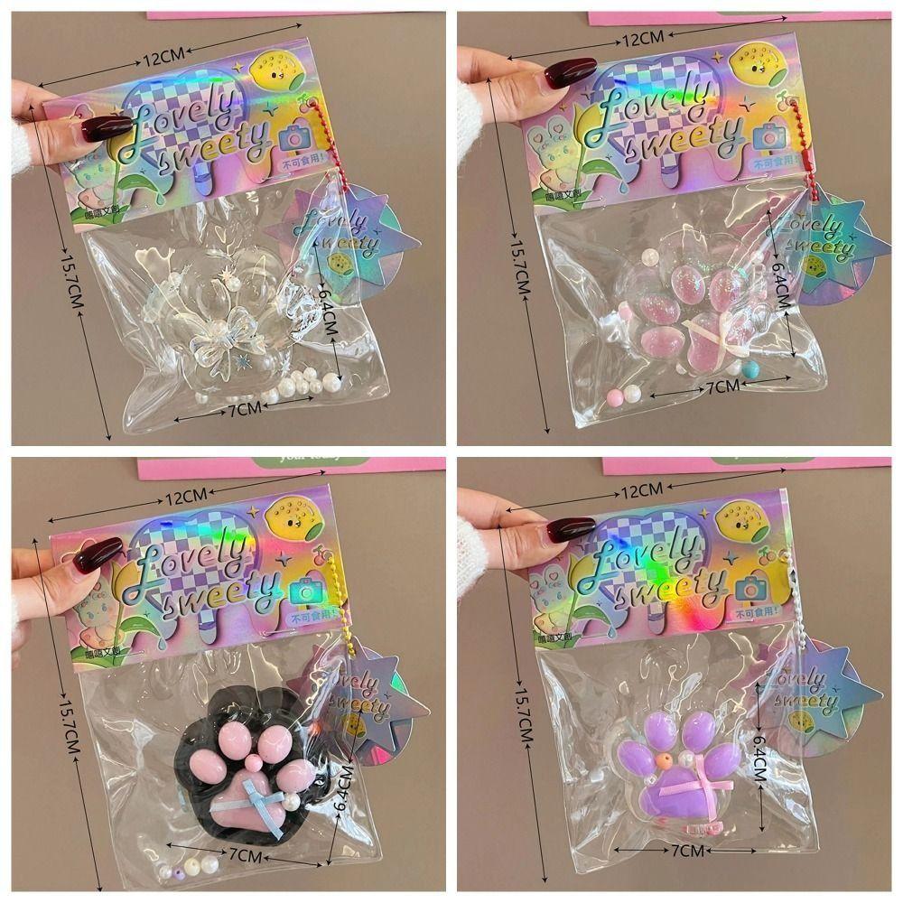 TPR Squeeze Cat Paw Vent Cat Claw Pinch Toy Безопасная кошачья лапа Медленно отскакивающая игрушка Декоративная