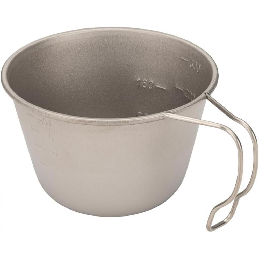 Титановая кружка-сиерра Snowpeak глубокая 360 мл Fes 382