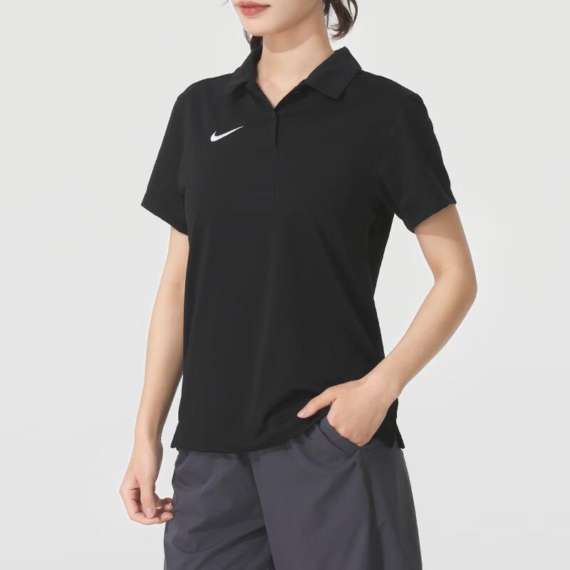 Nike Женская спортивно-повседневная рубашка-поло