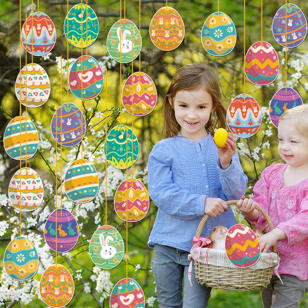 Новый стиль, Пасхальная тематика, Односторонняя бумага, Украшение пасхального яйца, Оформление сцены для вечеринки, Декоративные подвесные принадлежности