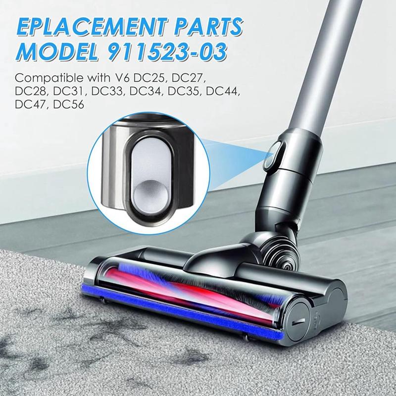 Новый серебристый держатель для инструментов для пылесосов Dyson V6 DC25, DC27, DC28, DC31, DC33, DC34 - Модель 911523-03
