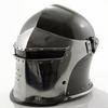 Medieval Barbuti Helmet Role Play Knight Helmet Fully Functional Medieval Helmet Solid Steel With Inner Leather