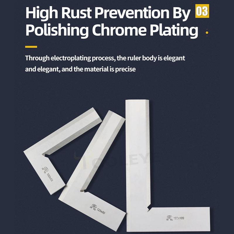 90-градусная линейка с лезвием ножа для столярных и плотницких инструментов по металлу, набор угольников, измерительный угольник, угловая линейка