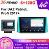Android 13 автомобильное радио для УАЗ Патриот 3 2016 2017 - 2021 Мультимедийный стерео видеоплеер Qualcomm 4G WIFI 2DIN BT GPS