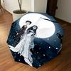 1PC Moonlight Corpse-bride Umbrella-8-Rib Reinforced, Automatic Open, Lightweight & Durable, Cute Fashion Accessory for Outdoor, D2649