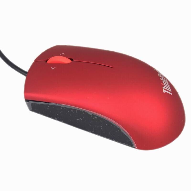 Lenovo Мышь оптическая проводная со светодиодной подсветкой синего цвета