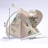 Triangular Pyramid Gift Box Wedding Package Boxes Favor Chocolate Box Giveaways Boxes for Gifts Baby Shower Party Supplies