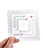 for Technical Map Protractor Coordinate Scale Protractor Land Navigation Protractor Measuring Ruler