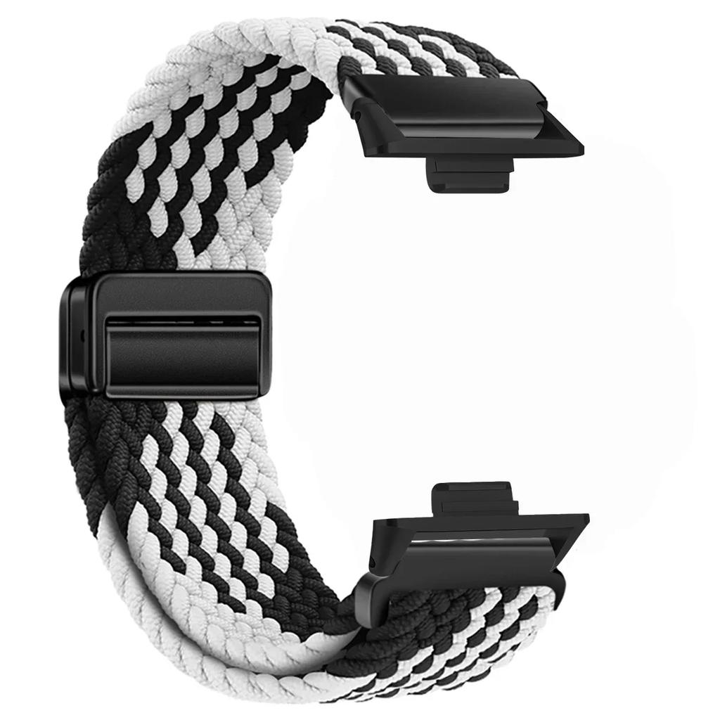 Magnetic Braided Nylon Loop Band for Xiaomi Redmi Watch 5 4 Strap Adjustable Sport Replacement Correa Bracelet Mi Band 9 8 Pro