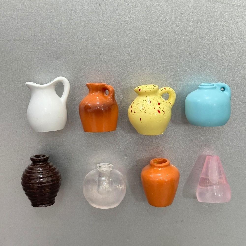 Unique Vase Refrigerator Magnet Decorative Flower Arrangement Vase 3D Vase Magnet Office Decor