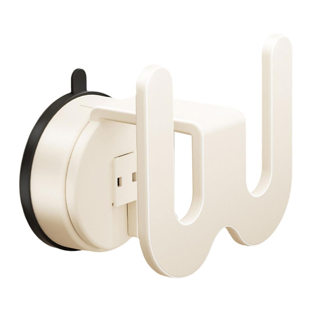 Прочный держатель для тапочек на присоске Простая установка Стойка для тапочек на присоске Элегантная подставка для обуви для ванных комнат