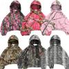 ZYLLO New European and American Cross-border Camouflage Street Retro Hip-hop High Street American Men's and Women's Loose Hooded