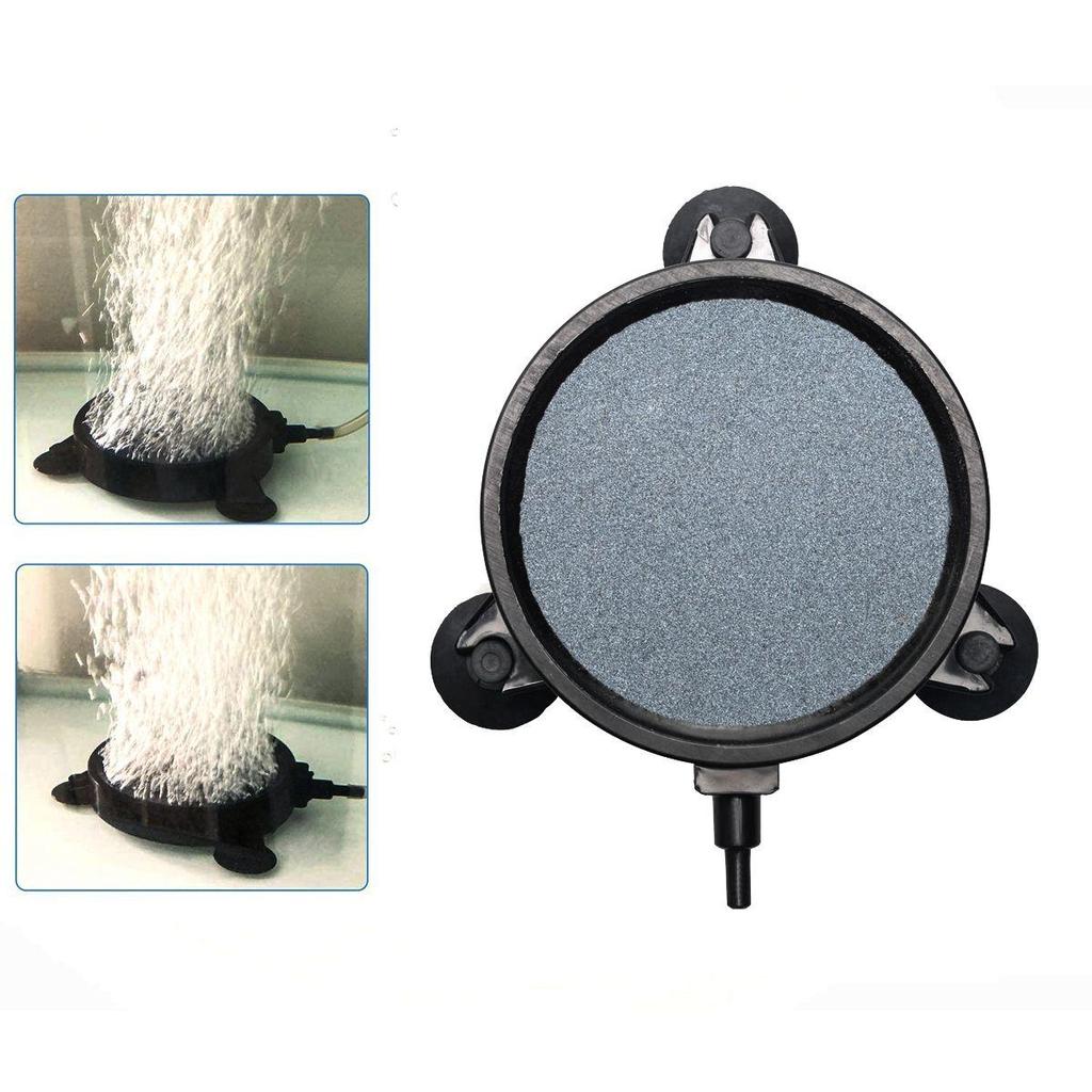 Fish Tank Pump Oxygen Plate Hydroponics Aerator Bubble Stone Diffuser Bubbler Air Stone